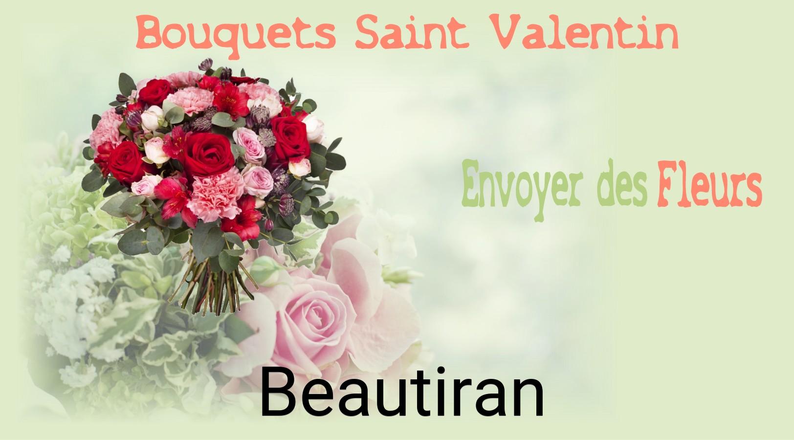 Roses de Saint-Valentin livrées à Beautiran